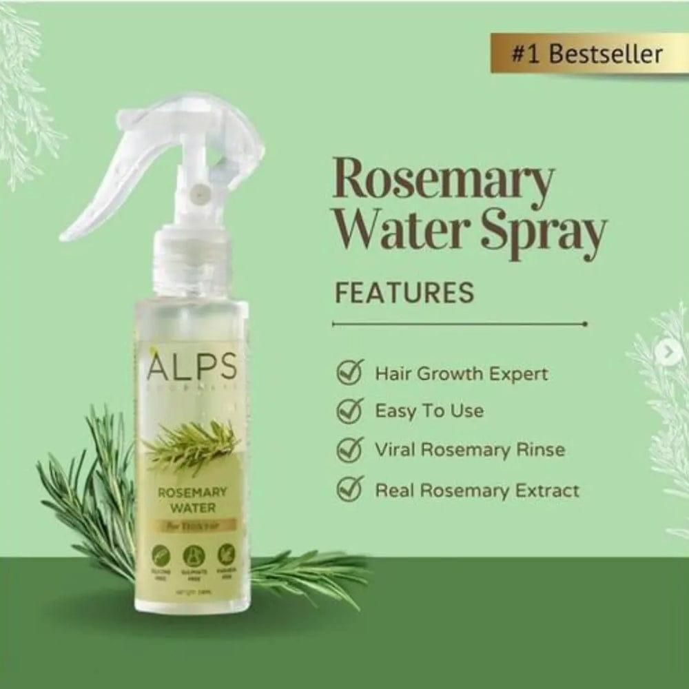 🌿 Rosemary Water Hair Spray – Buy 1 Get 2 FREE | Hair Regrowth & Shine Booster (3 x 100ml)