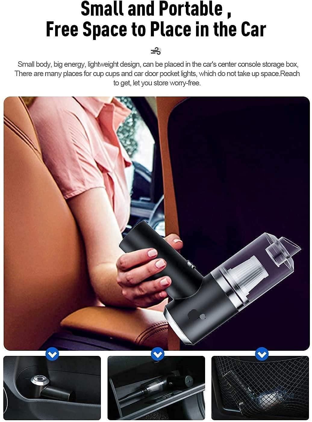 Portable Wireless Vacuum Cleaner – Clean Anywhere, Anytime!