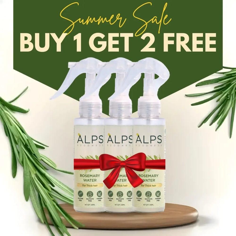 🌿 Rosemary Water Hair Spray – Buy 1 Get 2 FREE | Hair Regrowth & Shine Booster (3 x 100ml)